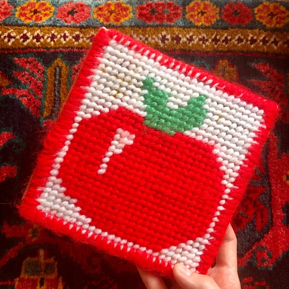 🍎 Apple Pot Holder Handmade 🍎 - Picture 2 of 6